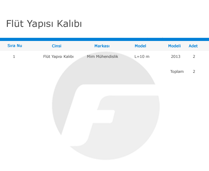 flut-yapisi-kaliplar-makine-list-table