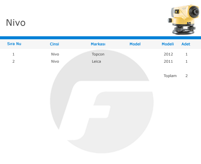 nivo-makine-list-table